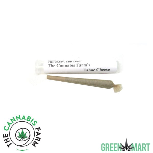 The Cannabis Farm Tahoe Cheese 1g Pre-roll