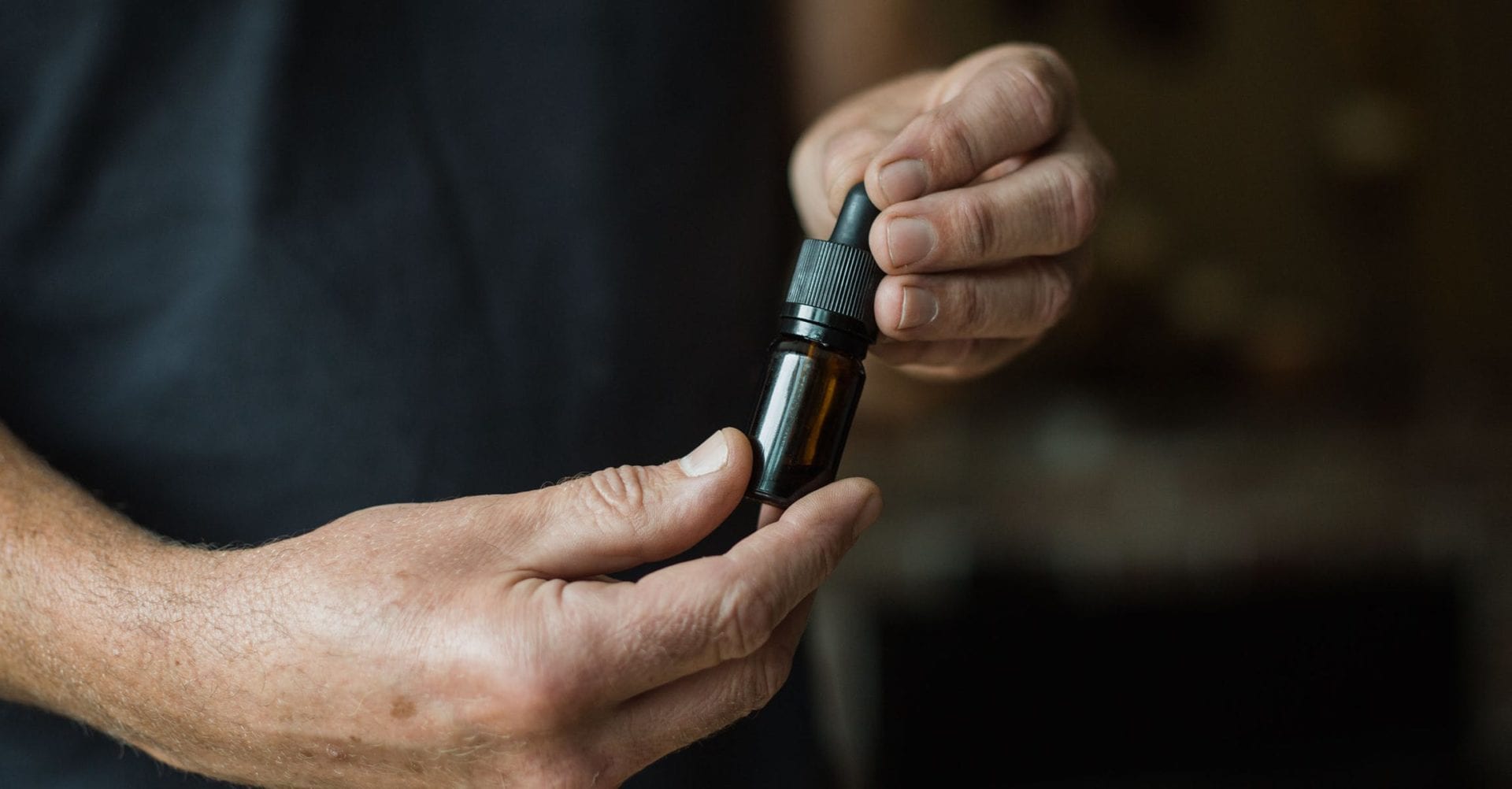 CBD Tincture Dropper Bottle