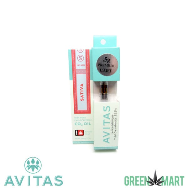 Avitas Cartridges - Lemon Meringue .5g