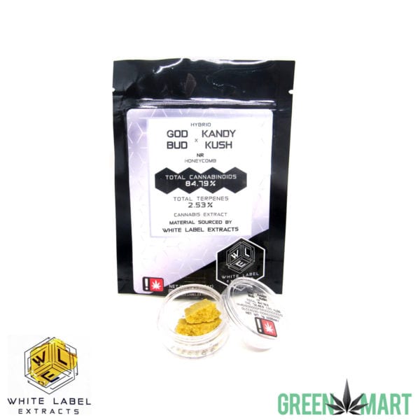 White Label Extracts - God Bud x Kandy Kush