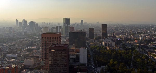 Mexico City Skyline