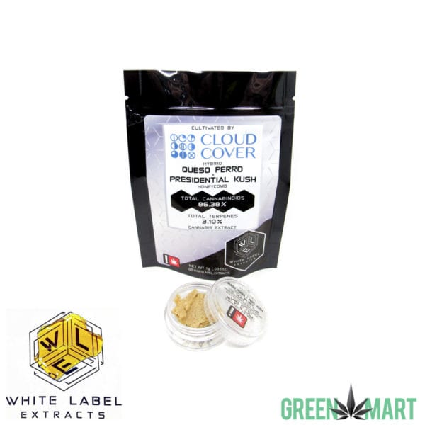 White Label Extracts - Queso Perro Presidential Kush