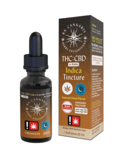 Sun God Ra 1:1 Indica THC:CBD Tincture