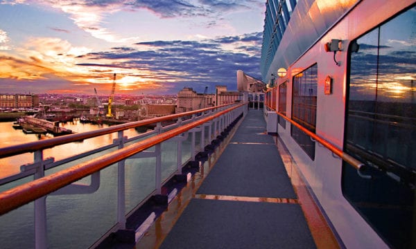 Cruise-Ship-Exterior-at-Sunset