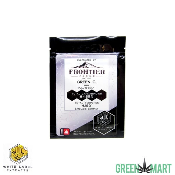 White Label Extracts - Green Crack Front