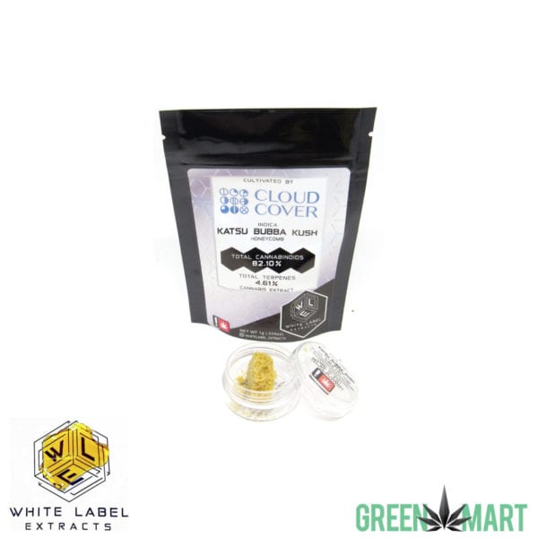 White Label Extracts - Katsu Bubba Kush Honeycomb