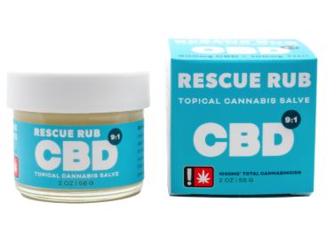 Peak Extracts - CBD Rescue Rub 2oz