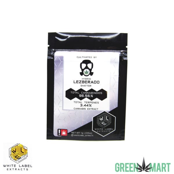 White Label Extracts - Lezberado Front