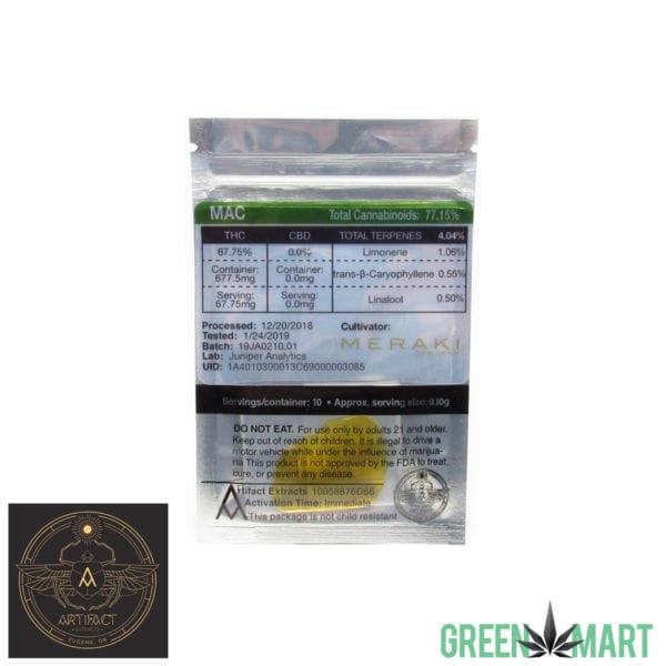 Artifact Extracts - MAC