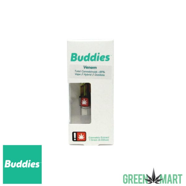 Buddies Brand Distillate Cartridge - Venom