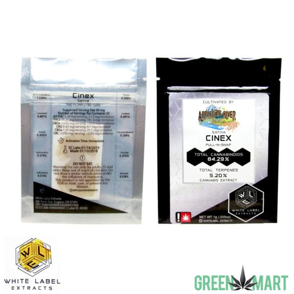 White Label Extracts - Cinex