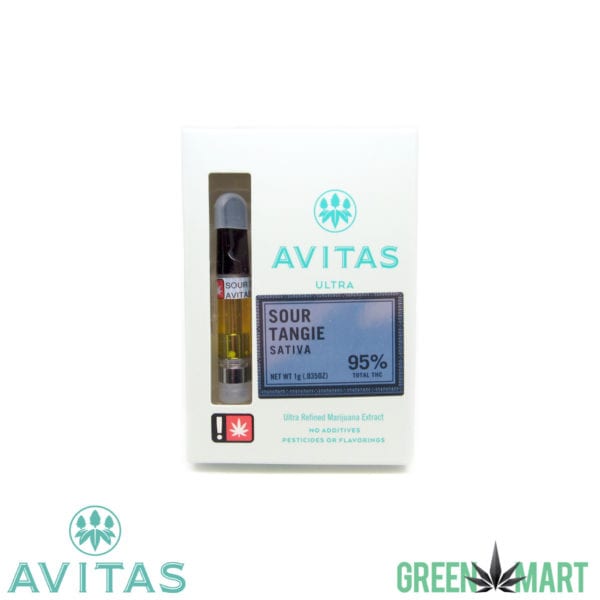 Avitas Ultra Distillate Cartridges - Sour Tangie