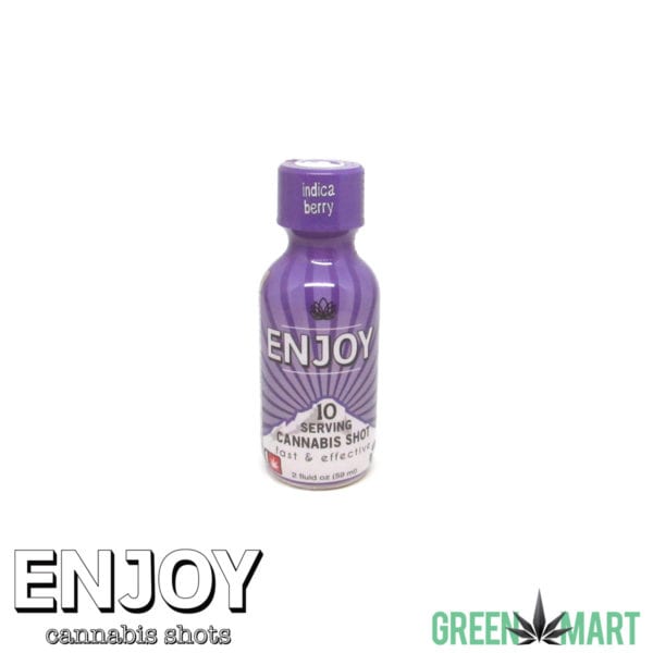 Enjoy Cannabis Shots - Indica Berry
