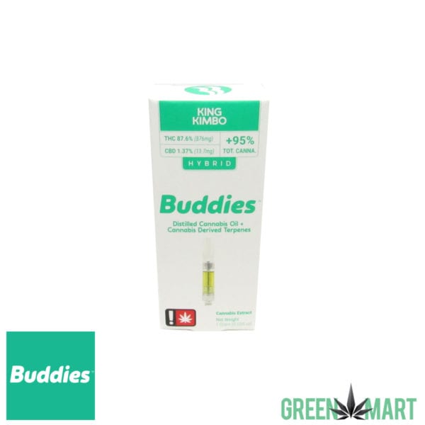 Buddies Distillate Cartridge - King Kimbo