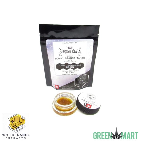 White Label Extracts - Blood Orange Tangie Sugar Sauce
