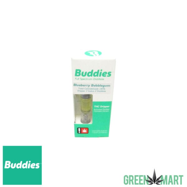 Buddies Brand Distillate Dripper - Blueberry Bubble Gum Dripper