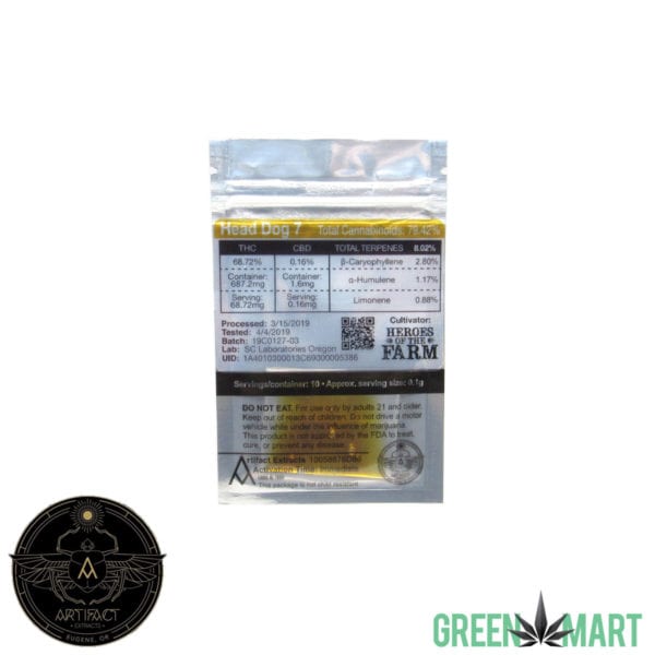 Artifact Extracts - HeadDog7