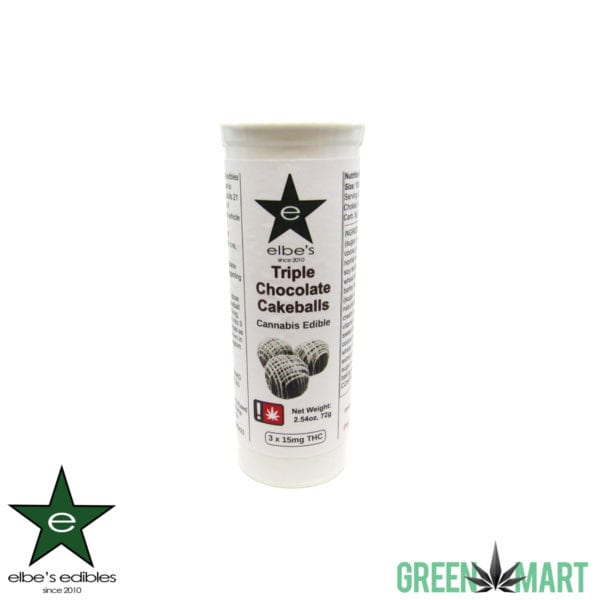 Elbe's Edibles - Triple Chocolate Tube