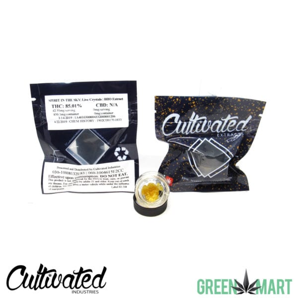 Cultivated Industries - Spirit in the Sky Live Crystals