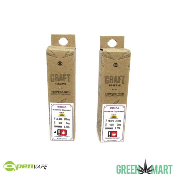 O.pen Vape Craft Reserve Cartridges - Sunshine Day Dream