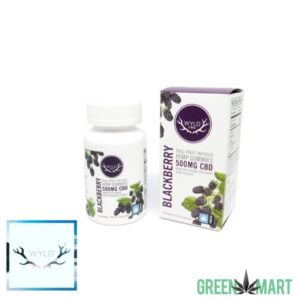 Wyld CBD Hemp Gummies - Blackberry