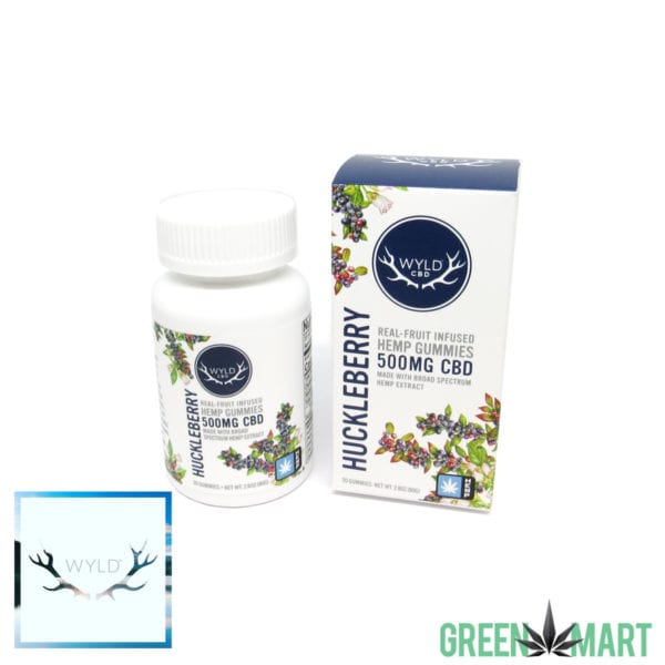 Wyld CBD Hemp Gummies - Huckleberry