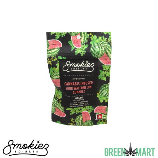 Smokiez Edibles Gummiez - Sour Watermelon