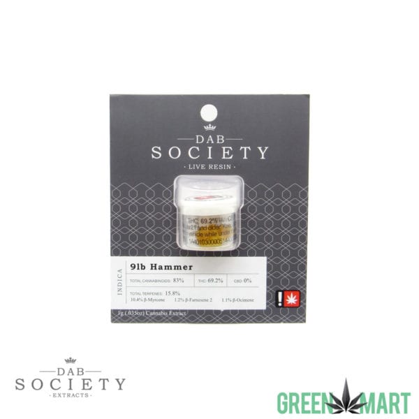 Dab Society Extracts - 9lb Hammer