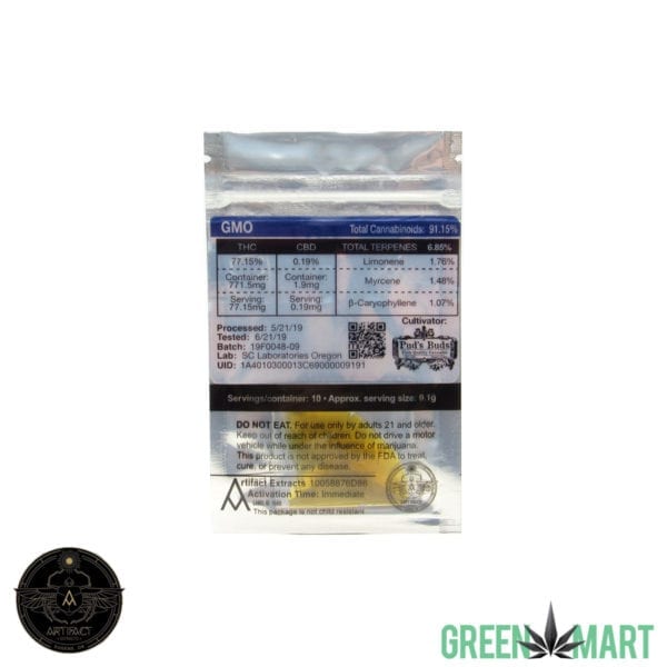 Artifact Extracts - GMO