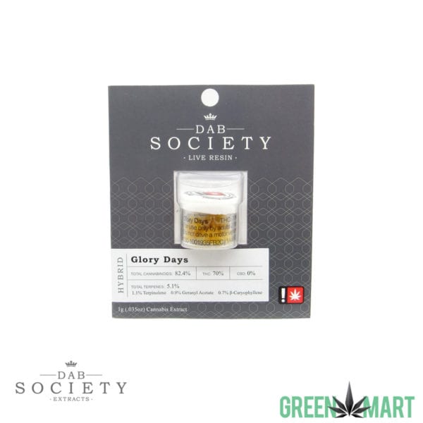 Dab Society Extracts - Glory Days
