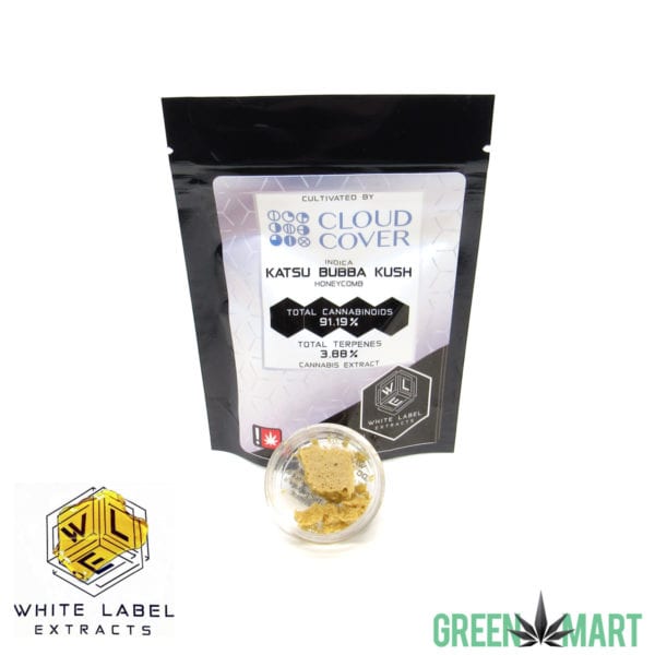 White Label Extracts - Katsu Bubba Kush Honeycomb