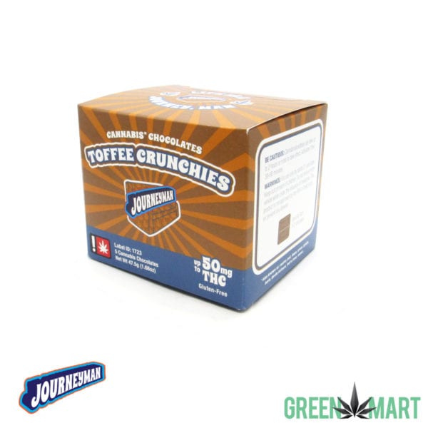 Journeyman Toffee Crunchies Box