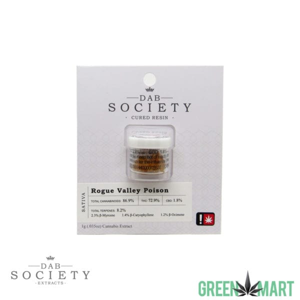 Dab Society Extracts - Rogue Valley Poison