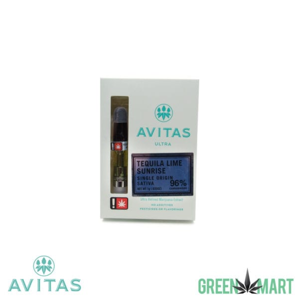 Avitas Ultra Distillate Cartridge - Tequila Lime Sunrise