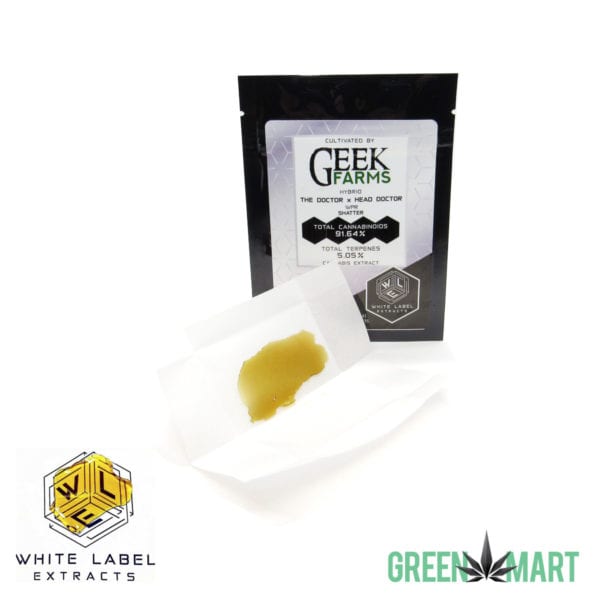 White Label Extracts - The Doctor x Head Doctor Shatter