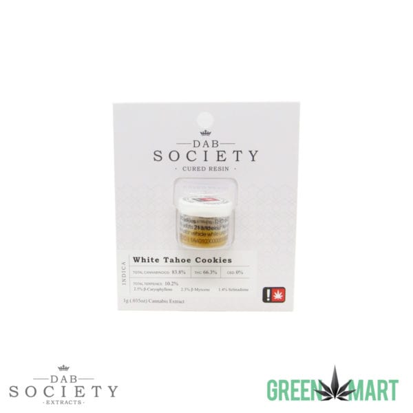 Dab Society Extracts - White Tahoe Cookies