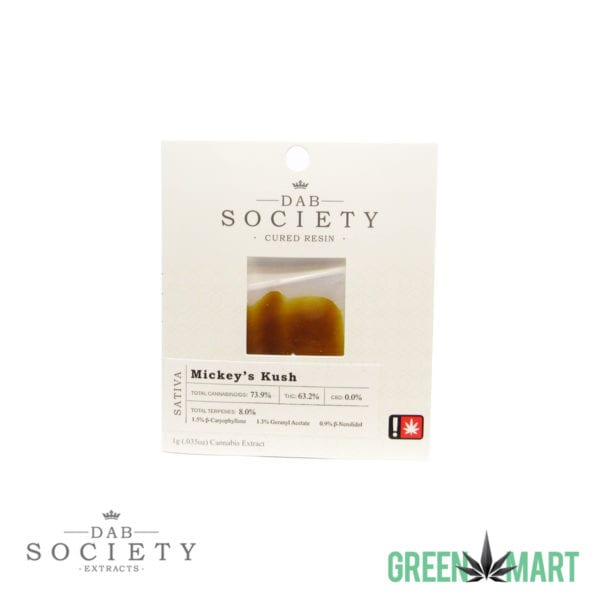 Dab Society Extracts - Mickey's Kush