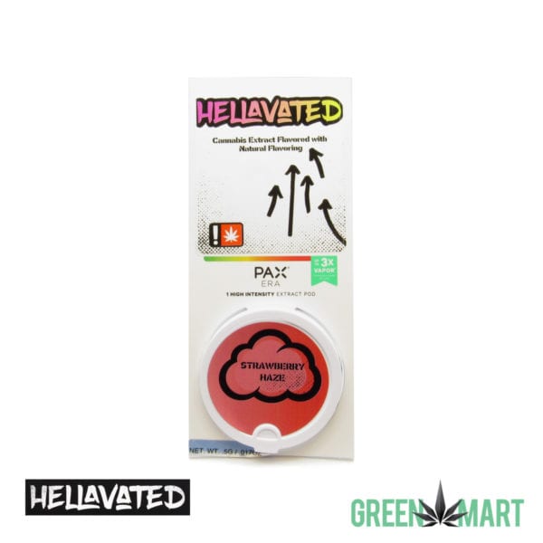 Hellavated Pax Era Pod - Strawberry Haze Half Gram