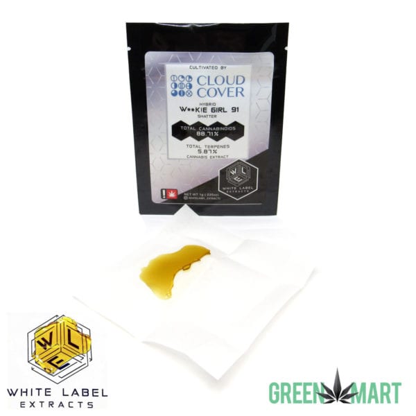 White Label Extracts - Cookie Girl 91 Shatter