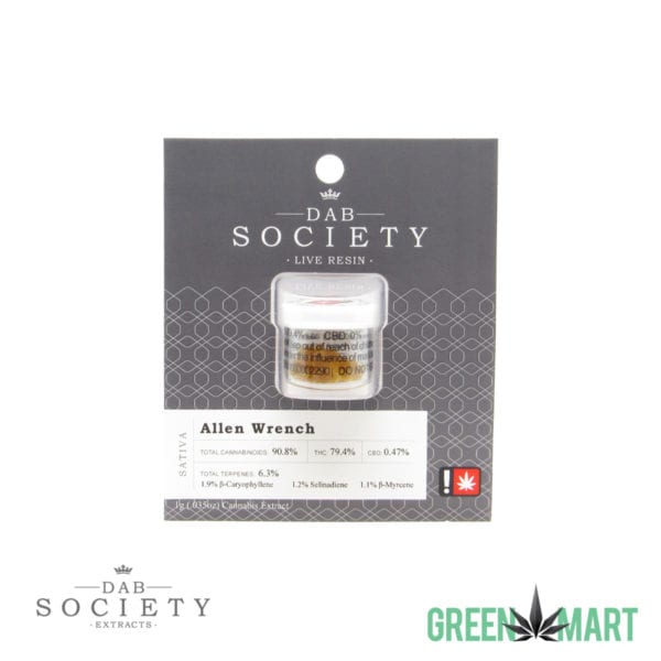Dab Society Extracts - Allen Wrench Live Resin