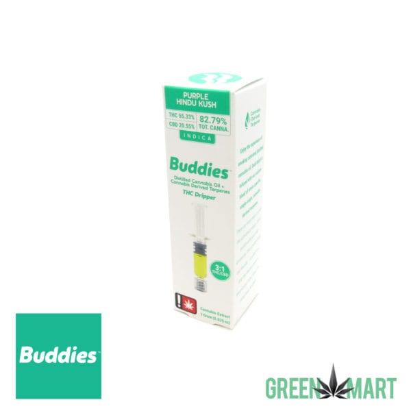 Buddies CBD Dripper - Purple Hindu Kush
