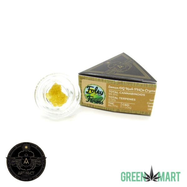 Artifact Extracts - Lemon OG Kush THCa Crystals