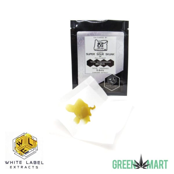 White Label Extracts - Super Sour Skunk Pull N Snap