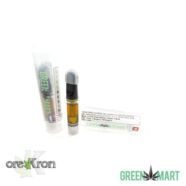 Green Mart Live Resin Cartridges - Tangie Valley Live Resin
