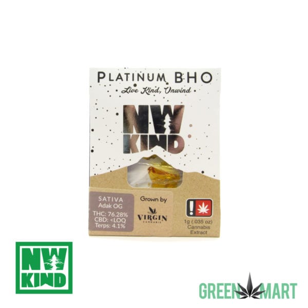NW Kind Extracts Platinum BHO - Adak OG