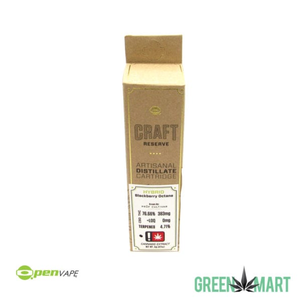 O.pen Vape Craft Reserve Cartridge - Blackberry Octane Half Gram