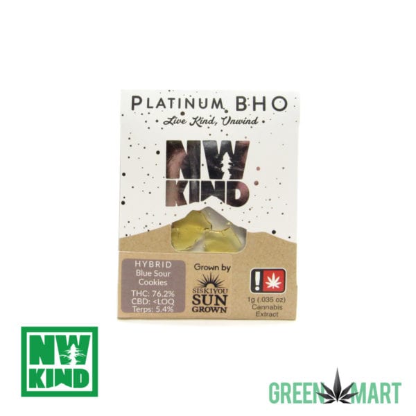 NW Kind Extracts Platinum BHO - Blue Sour Cookies