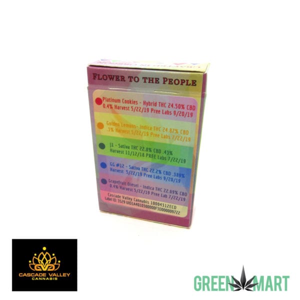 Cascade Valley Cannabis Preroll 10 Pack - Flight Back