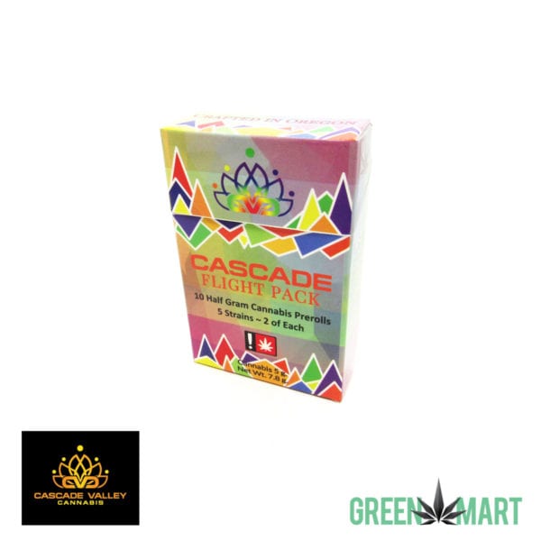 Cascade Valley Cannabis Preroll 10 Pack - Flight