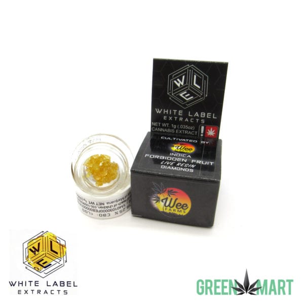 White Label Extracts - Forbidden Fruit Live Resin Diamonds
